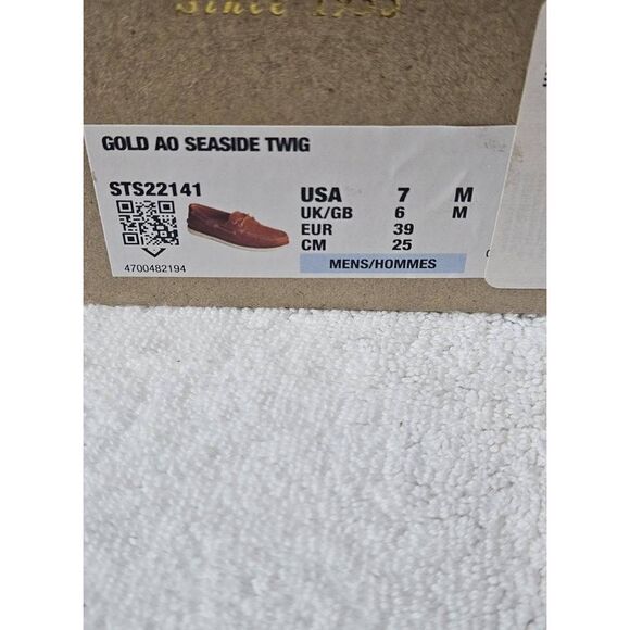 Sperry mens Gold cup shoes Nwb - Picture 11 of 12